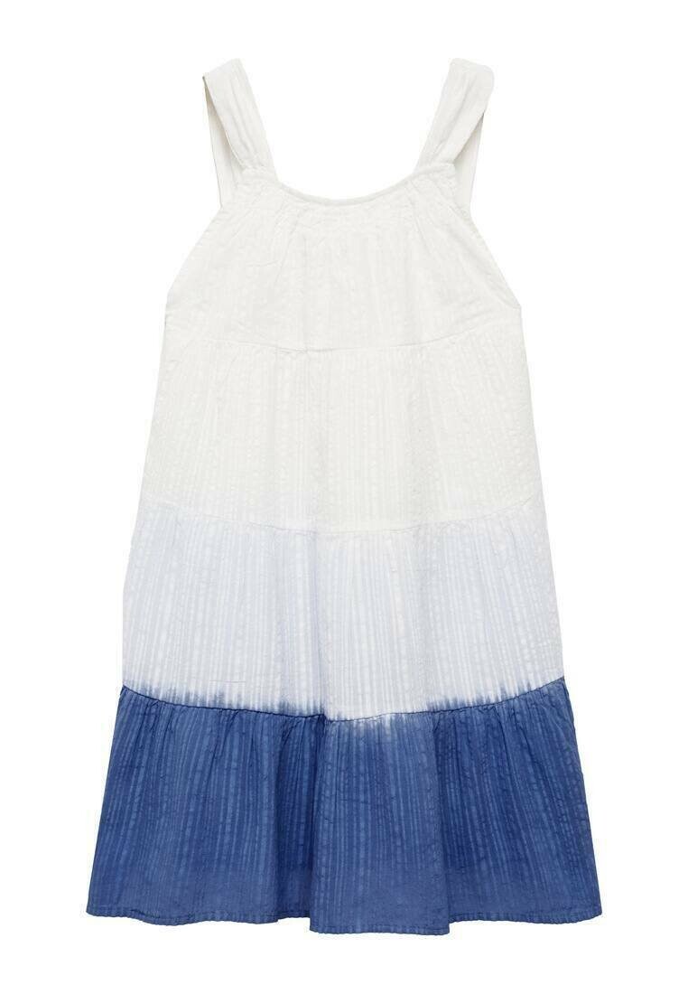

Летнее платье SELENA Mango Kids, темно-синий
