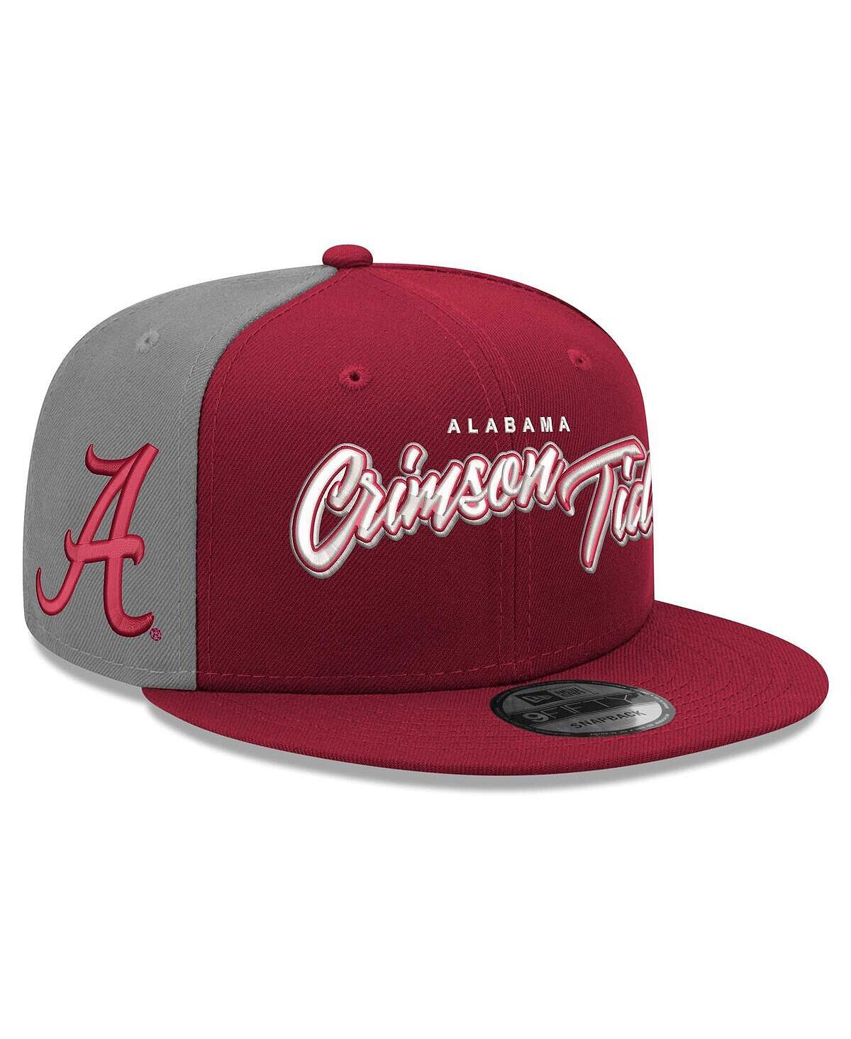 

Мужская кепка Snapback Crimson Alabama Crimson Tide Outright 9FIFTY New Era
