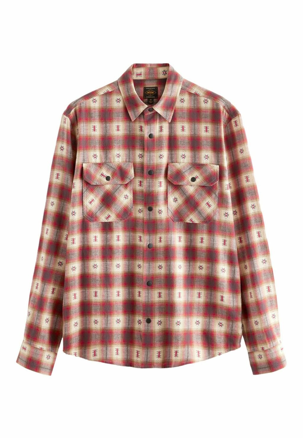 

Рубашка NAVAJO STYLE CHECK LONG SLEEVE REGULAR FIT Next, красный