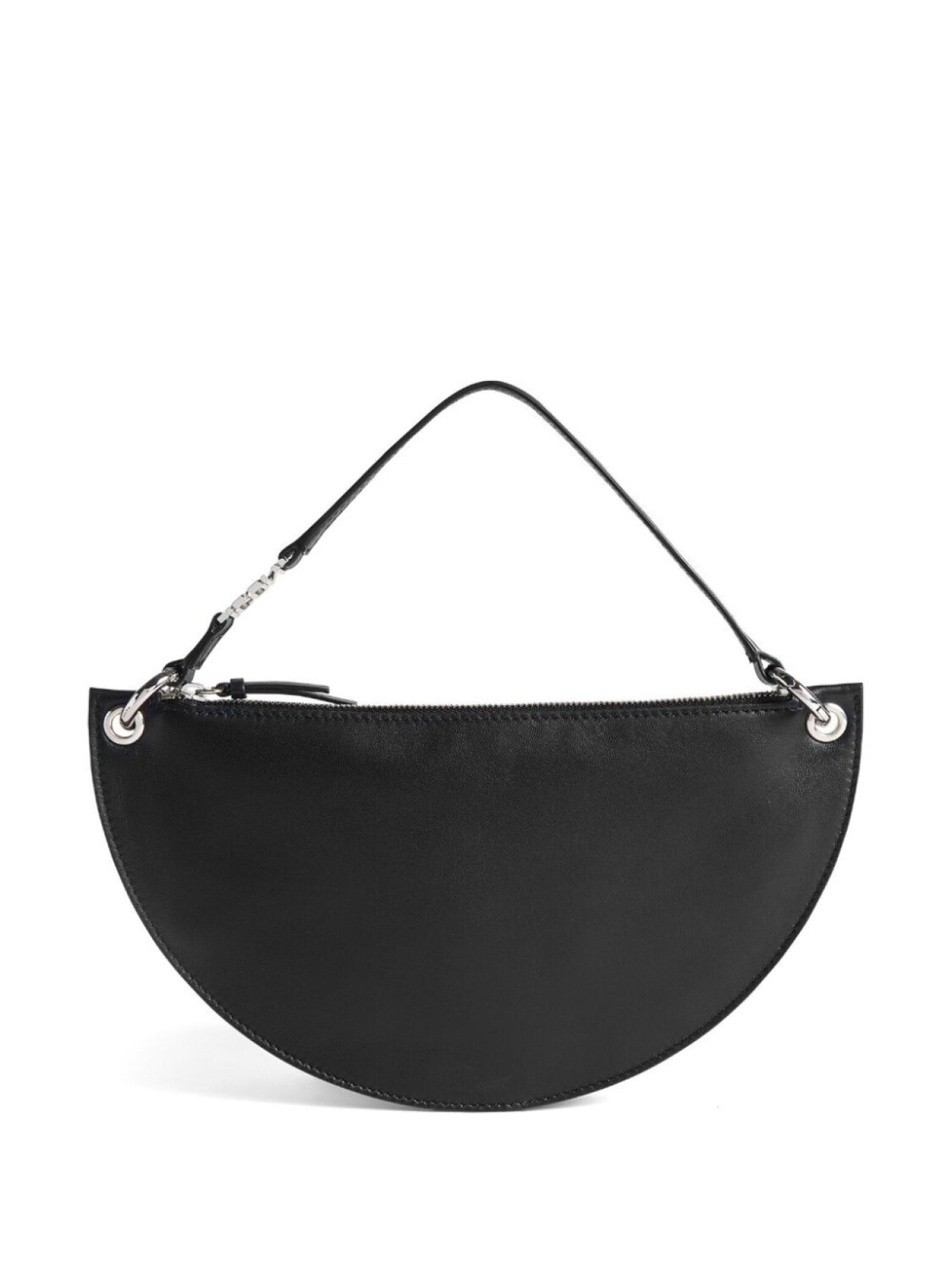 

Dsquared2 curved leather tote bag, черный