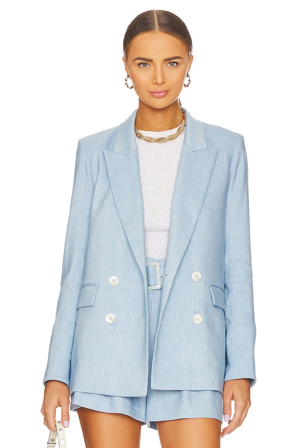 

Куртка Veronica Beard Braeton Dickey, цвет Lake Blue