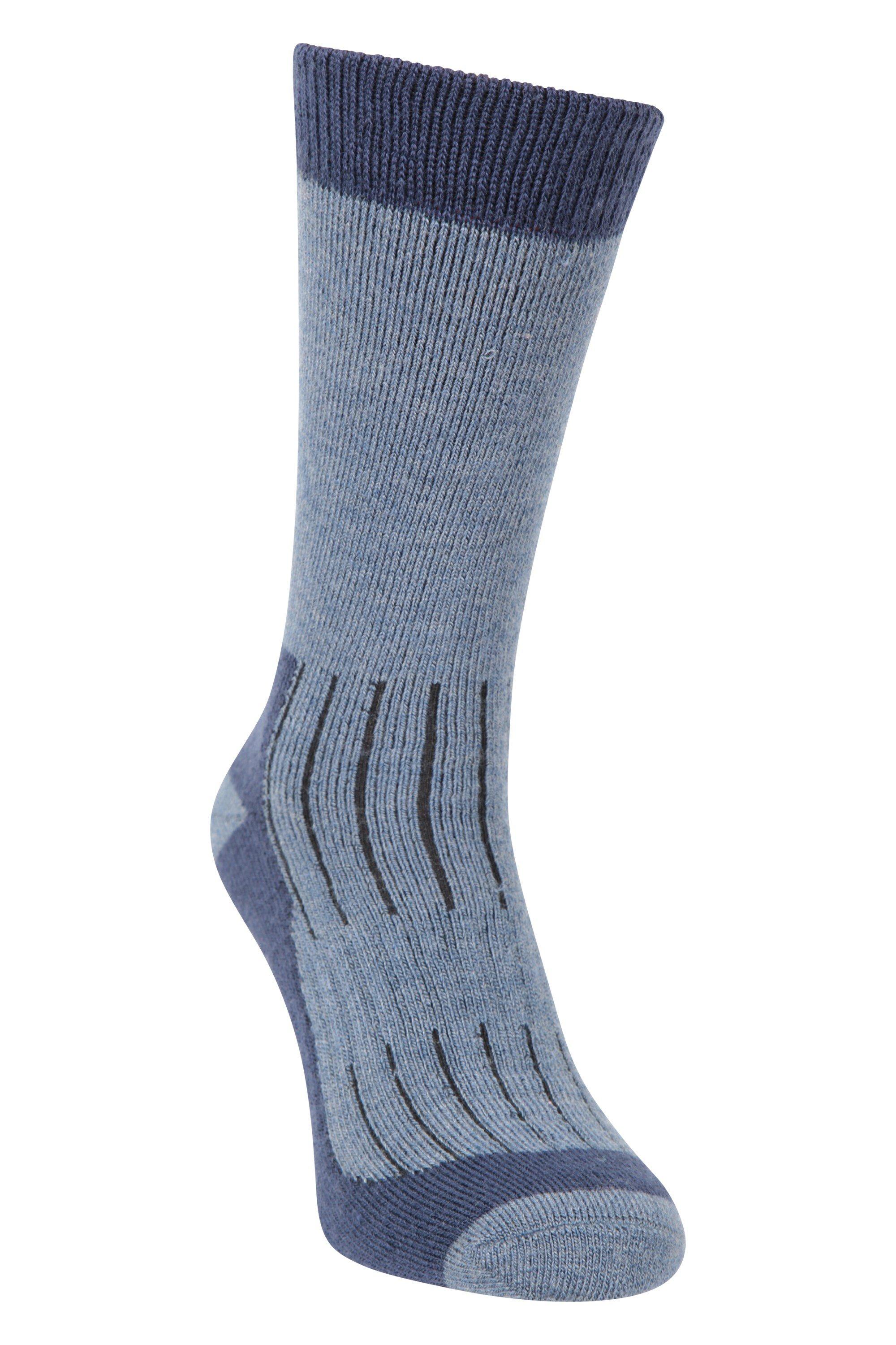 Термоноски Merino Explorer с гладким швом на носке Mountain Warehouse, синий цена и фото