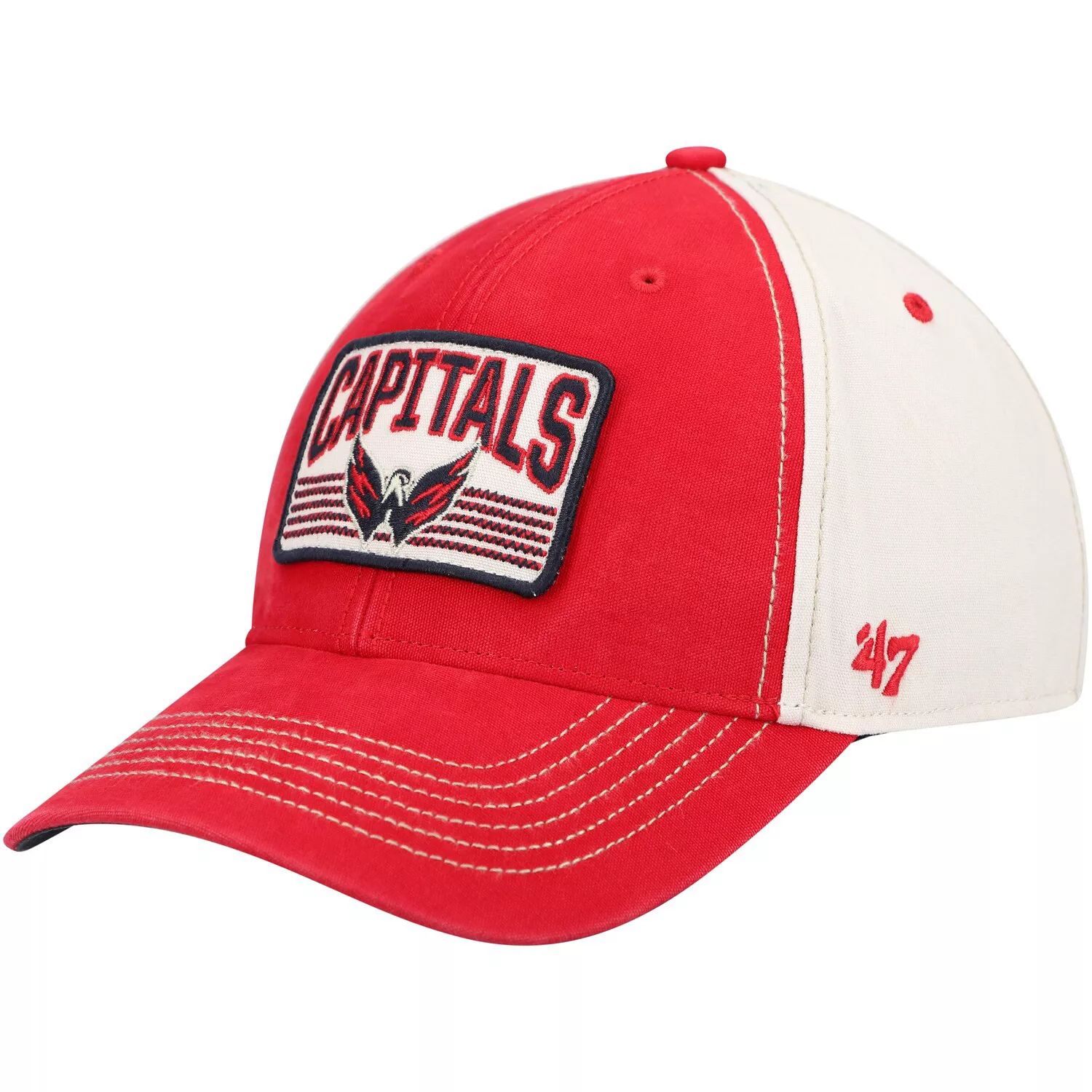 цена Мужская регулируемая кепка Red Washington Capitals Shaw MVP '47 Red