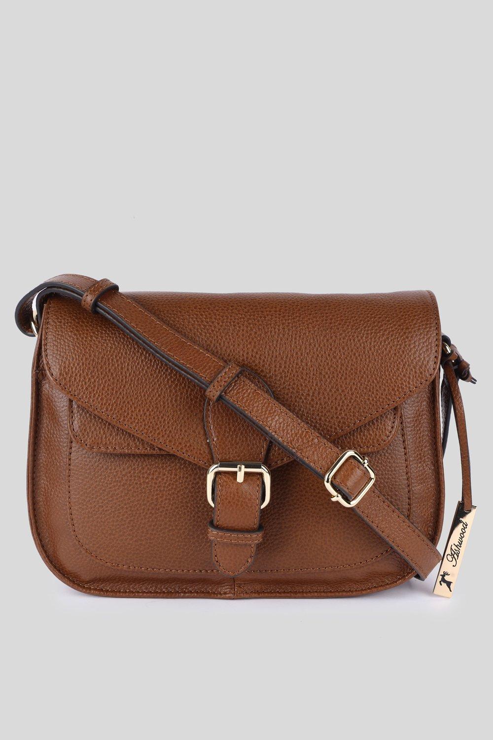 Сумка через плечо Stile Fiorentino из натуральной кожи Ashwood Leather, коричневый сумка ashwood leather m 52 tan