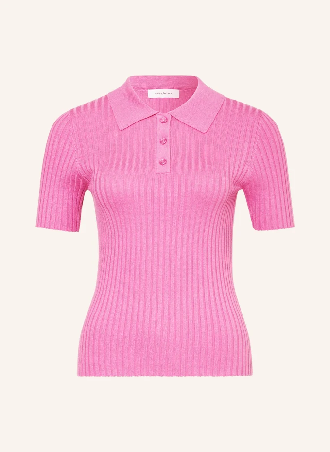 Вязаная рубашка-поло Darling Harbour, розовый