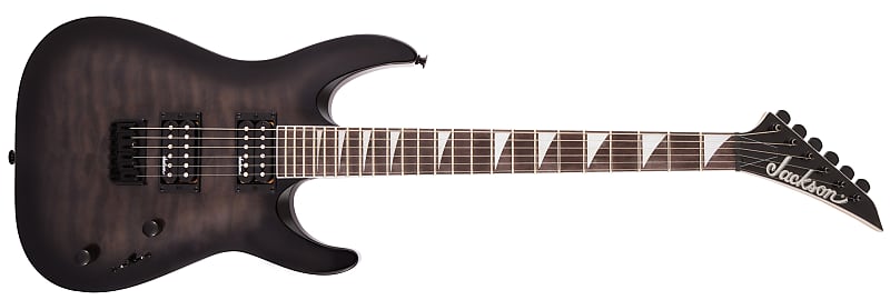 цена Электрогитара Jackson JS Series Dinky Arch Top JS32Q DKA HT Electric Guitar - Transparent Black Burst