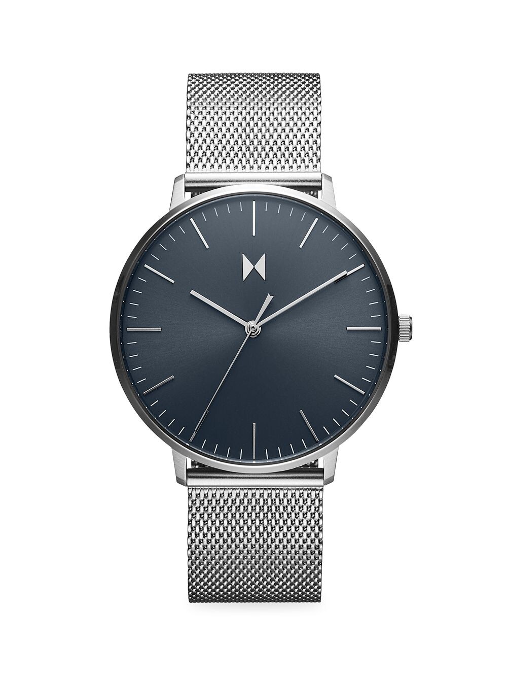 

Часы Legacy Slim Shark Blue из нержавеющей стали Mvmt, синий