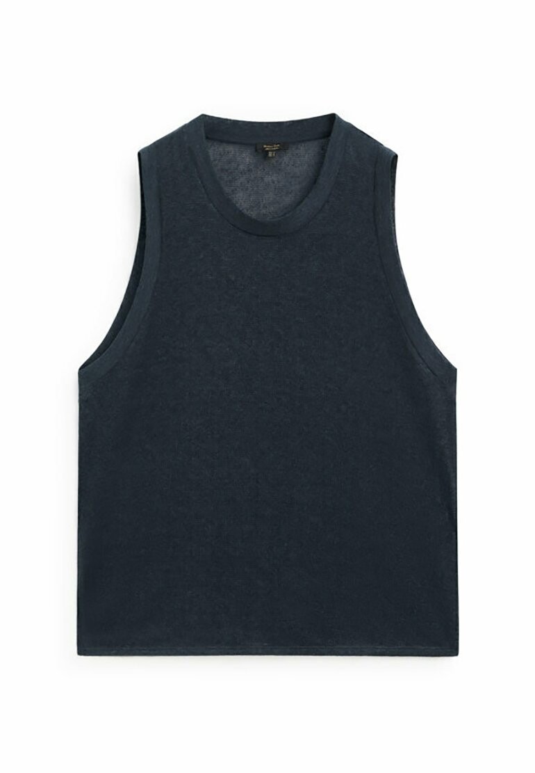 

Топ WITH OPENING DETAIL Massimo Dutti, цвет dark blue