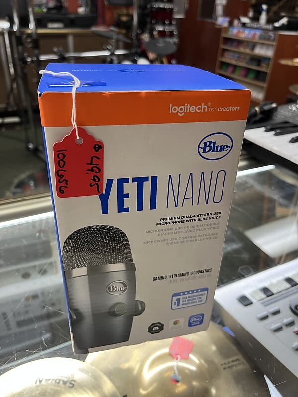 

Конденсаторный микрофон Blue Yeti Nano USB Condenser Microphone