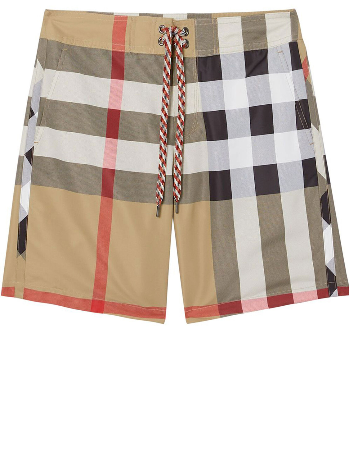 

Шорты Burberry Check swim, бежевый