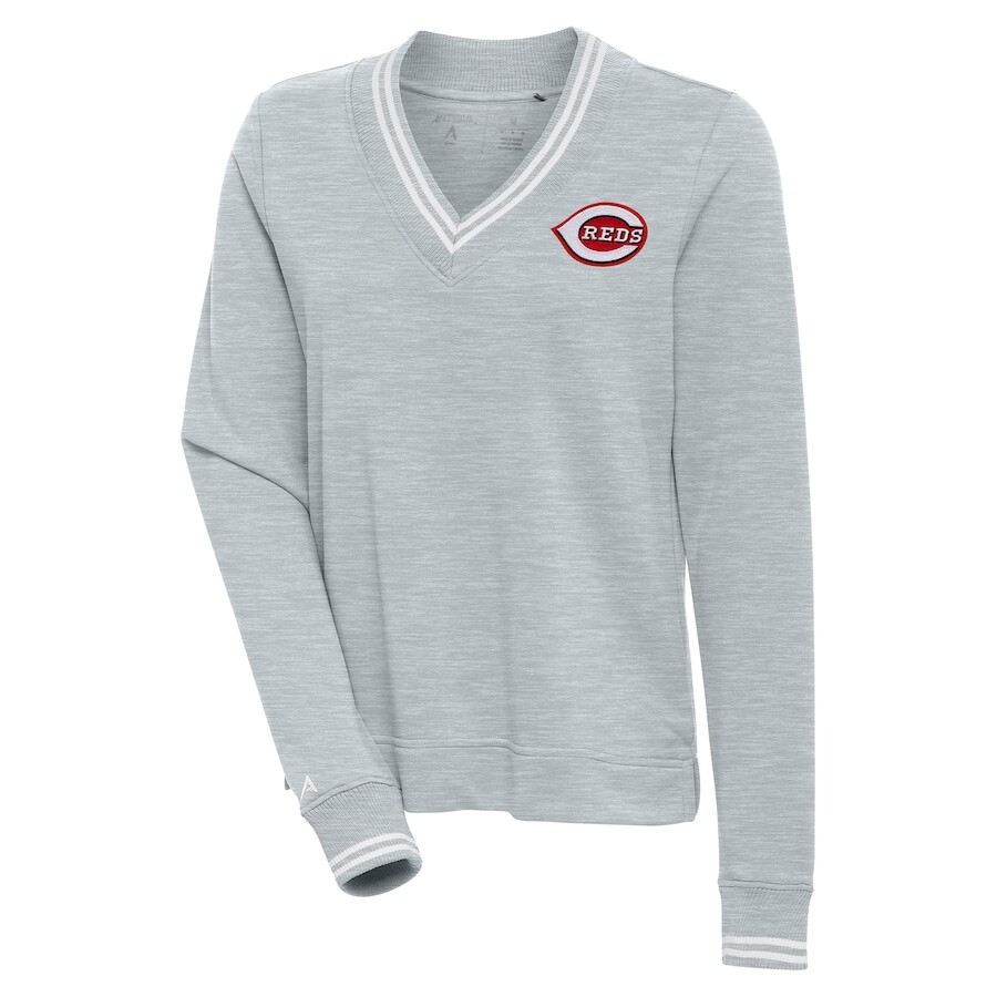 

Толстовка Antigua Cincinnati Reds, серый