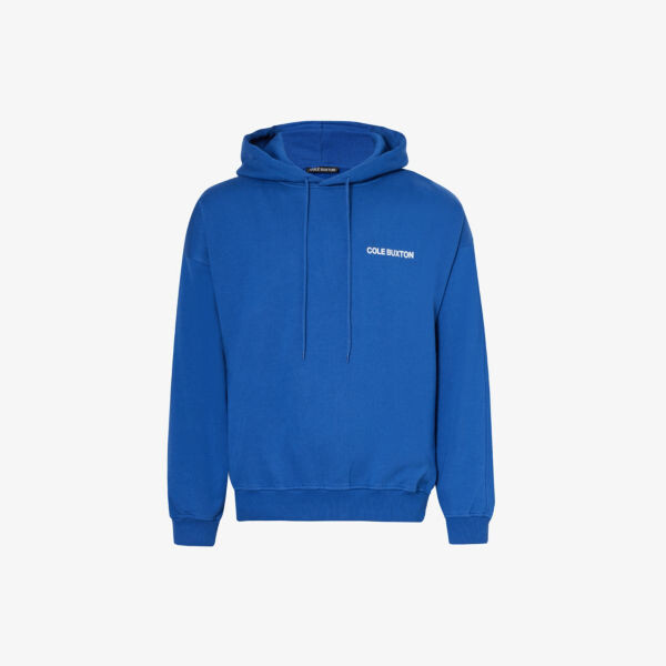 

Толстовка свободного кроя из хлопкового джерси CB Sportswear с логотипом Cole Buxton, синий