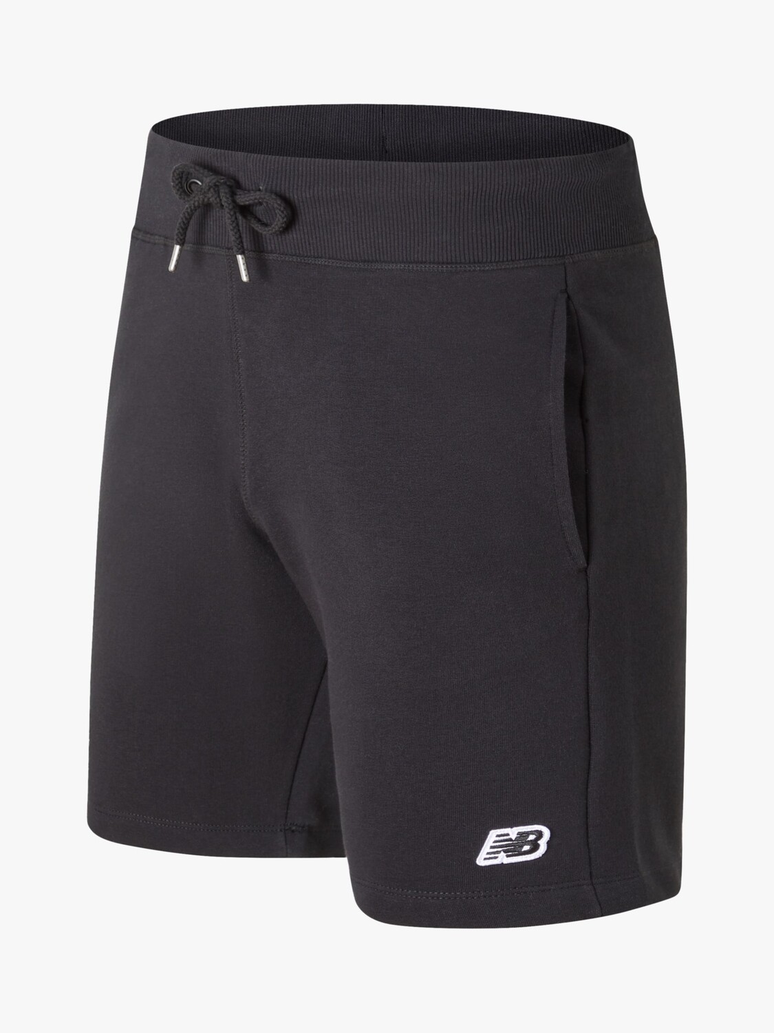 

Мужские беговые шорты с маленьким логотипом New Balance, черные