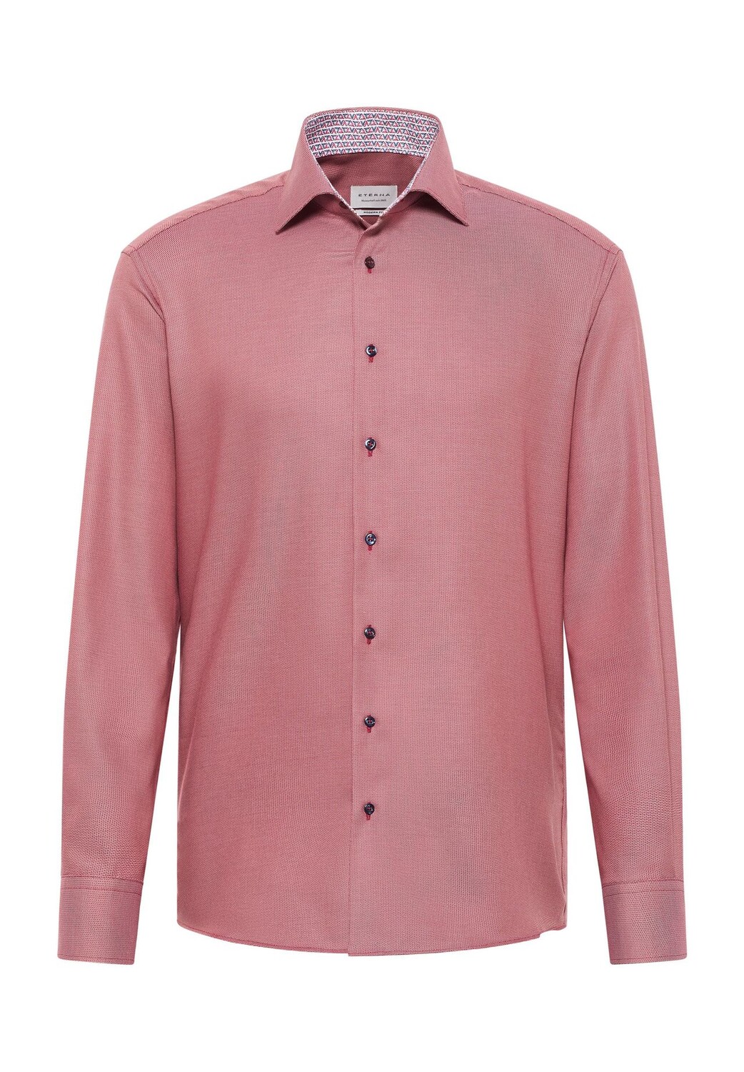 

Хлопковая рубашка MODERN FIT ETERNA, красный