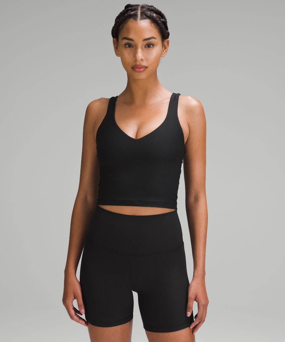 

Майка для йоги с овальным вырезом Lululemon, черный