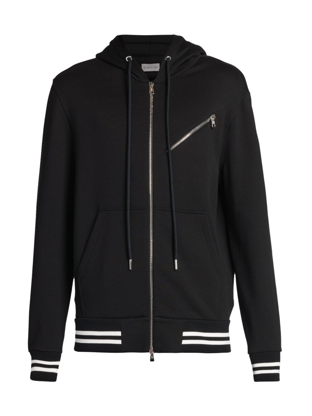 

Свитер-кардиган на молнии Moncler, черный