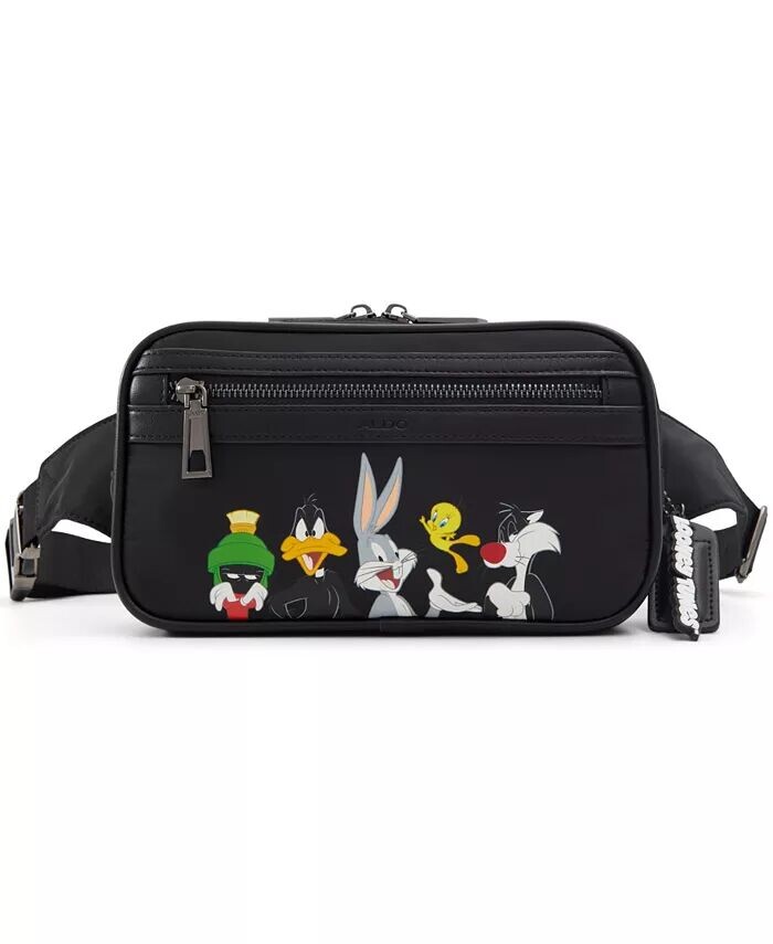 

Поясная сумка Looney Tunes, текстильная поясная сумка среднего размера Aldo, черный
