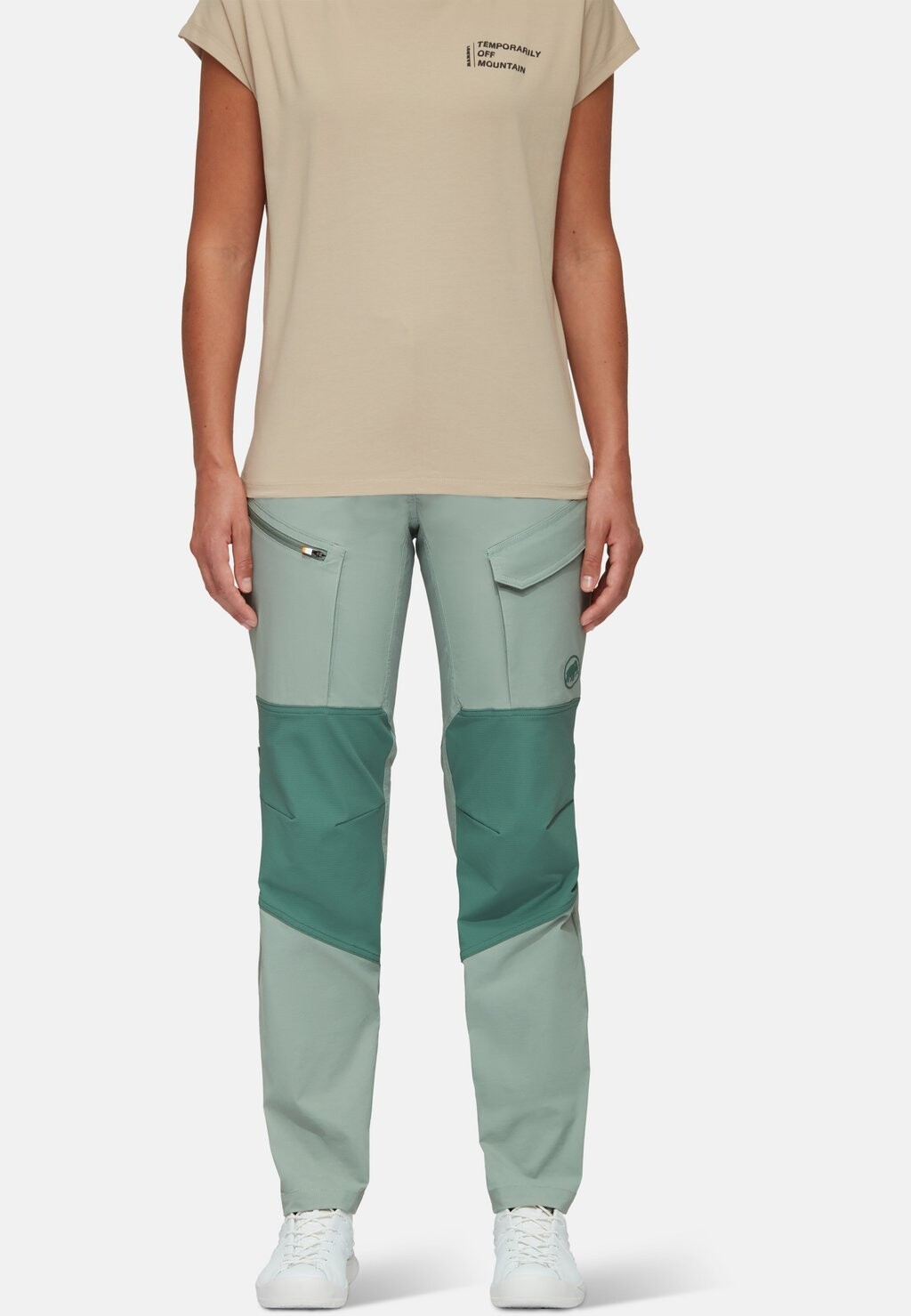 

Длинные трекинговые брюки Mammut, зеленый