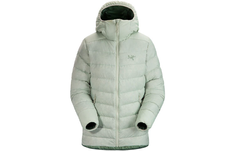 

Куртка-пуховик женская Arcteryx Thorium с капюшоном, светло-зеленый