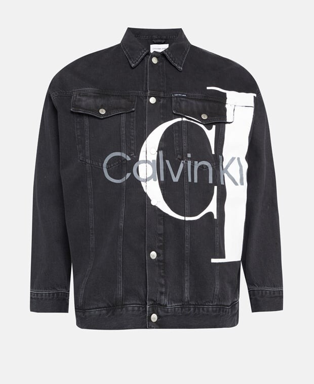 

Джинсовая куртка Calvin Klein Jeans, антрацит