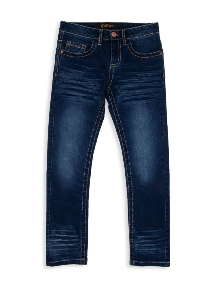 

Джинсы Fade Wash для мальчика Cultura, синий