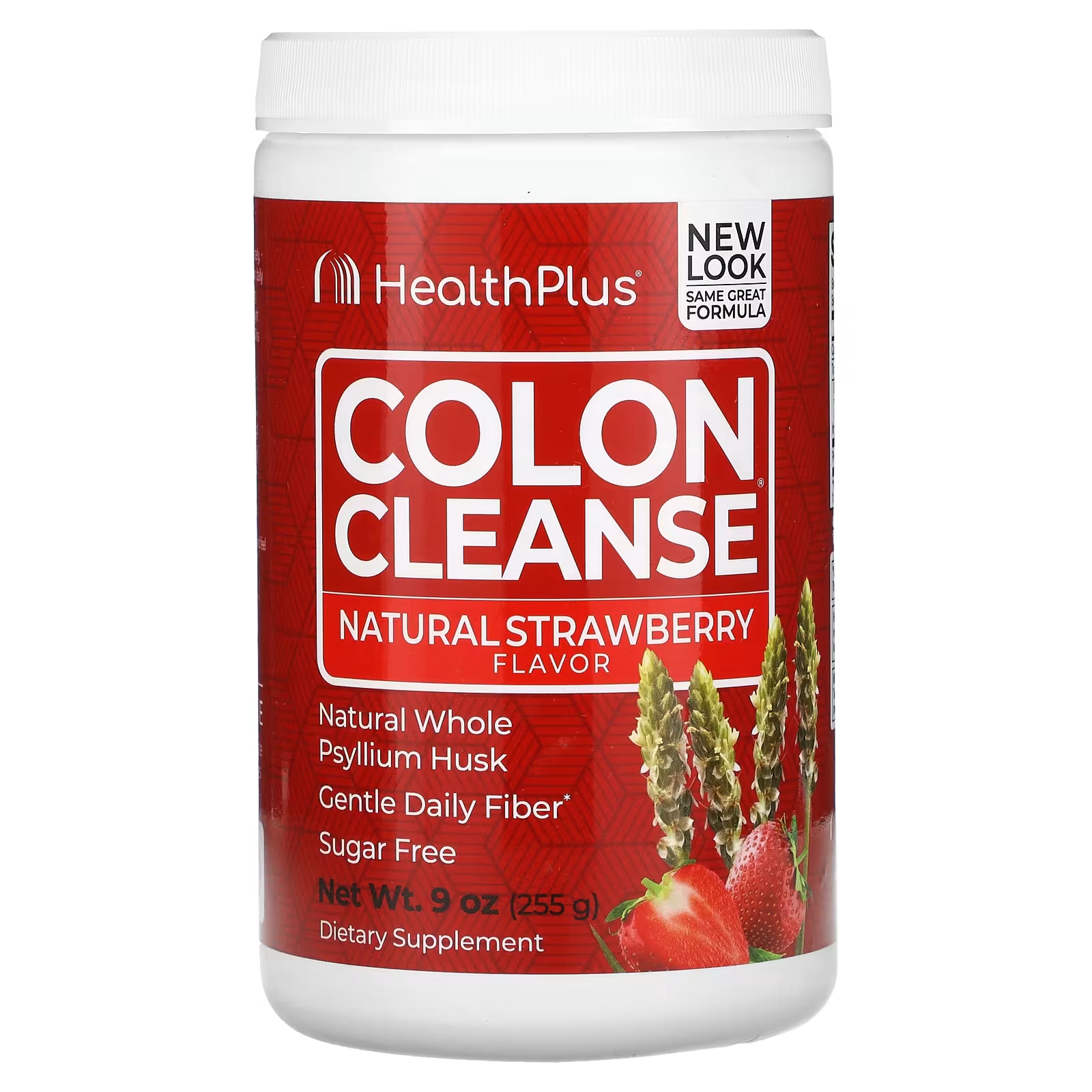 Пищевая добавка Health Plus Inc. Colon Cleanse натуральная клубника, 255 г health plus original colon cleanse 340 г 12 унций