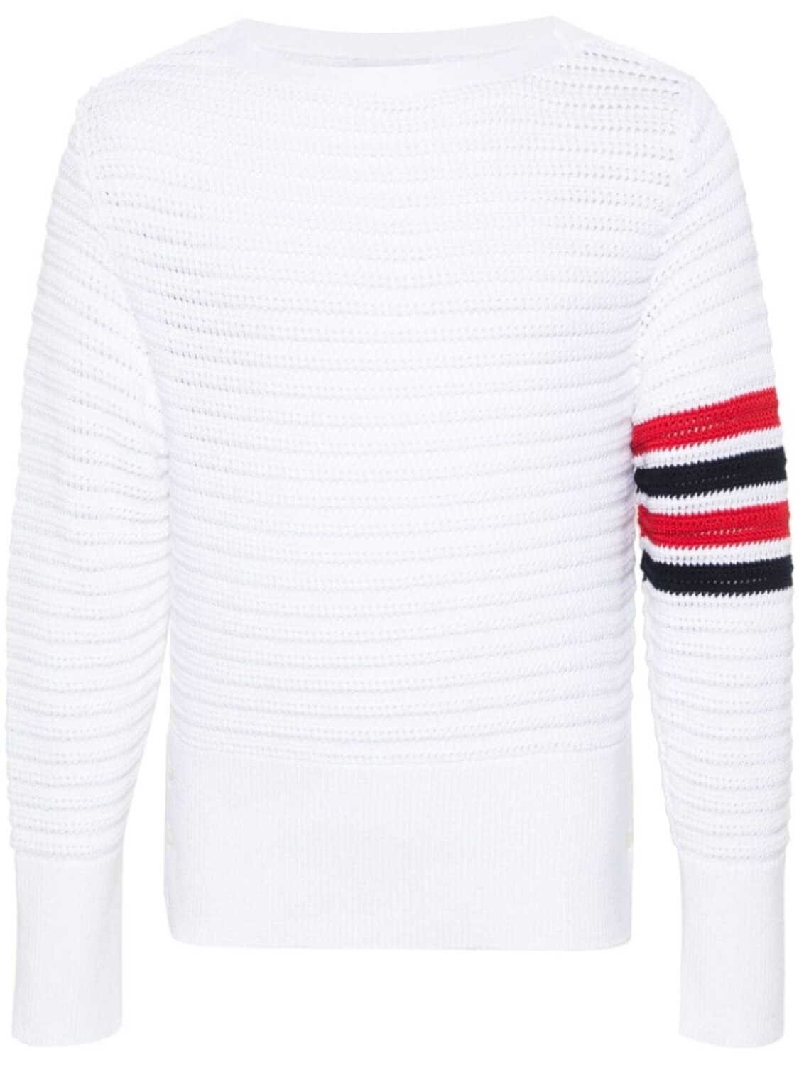 

Thom Browne джемпер с полосками 4-Bar, белый