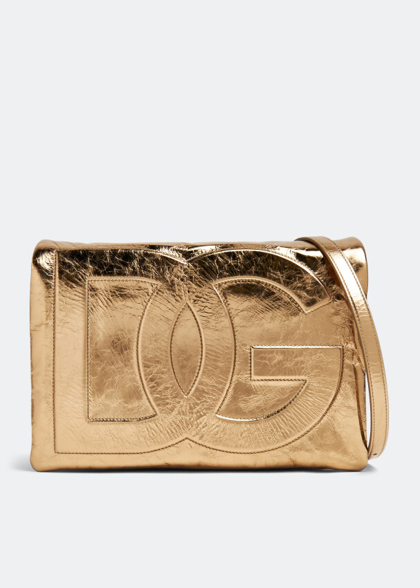 

Сумка кросс-боди Dolce&Gabbana Soft DG Logo, золотой