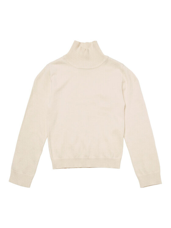 

Свитер с высоким воротником обычного кроя Vero Moda Girl, экрю