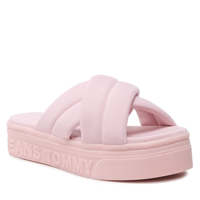 

Шлепанцы Tommy Jeans FltfrmSandal, розовый