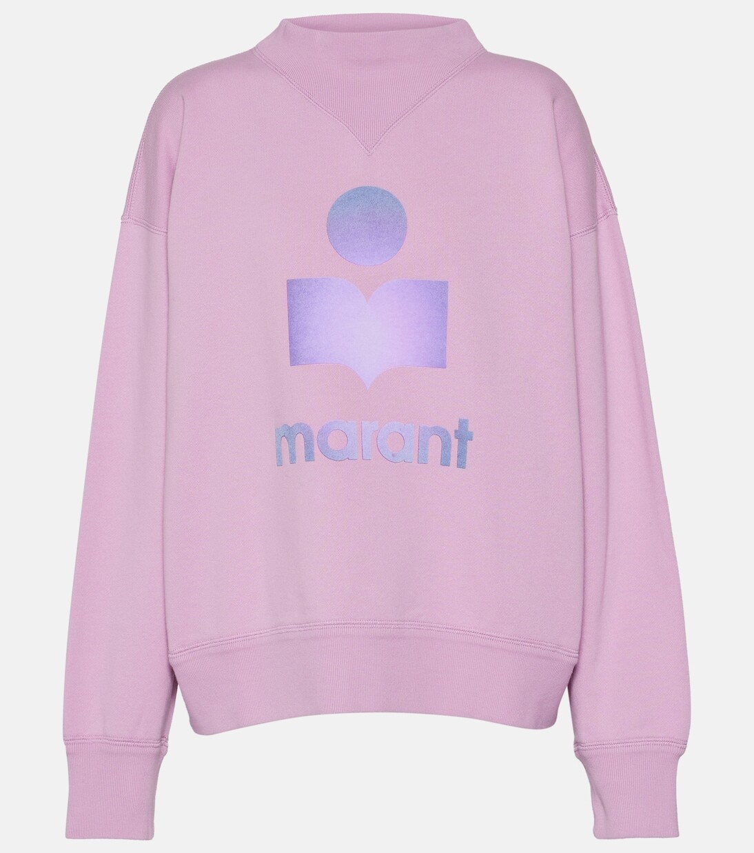 

Толстовка moby с логотипом Marant Etoile, серый