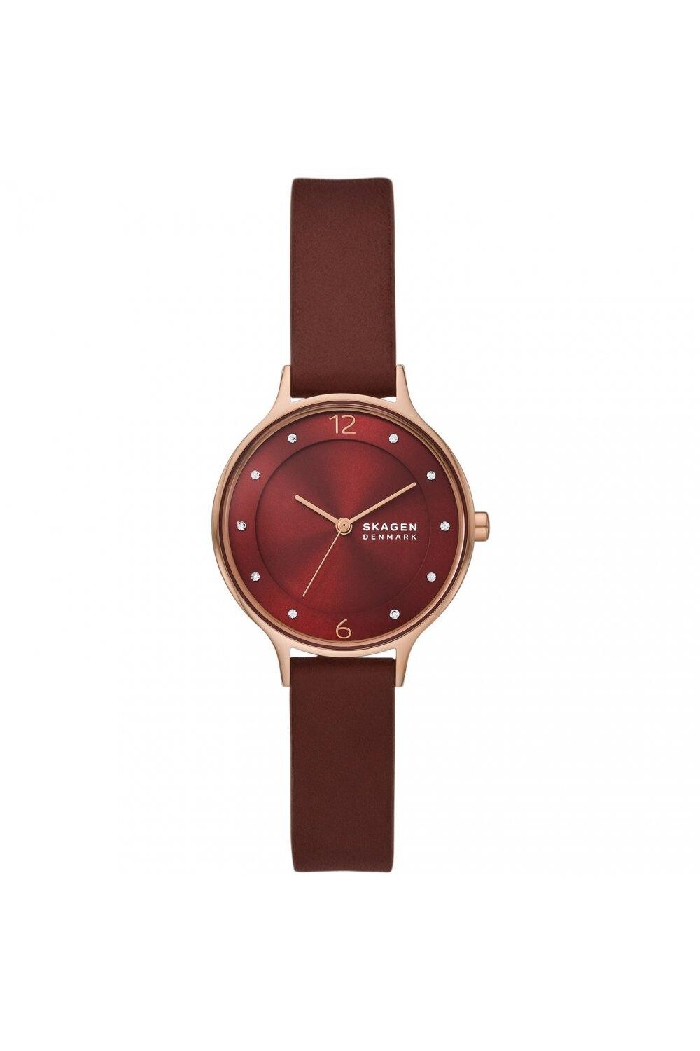 

Классические аналоговые кварцевые часы — Skw3064 Skagen, красный