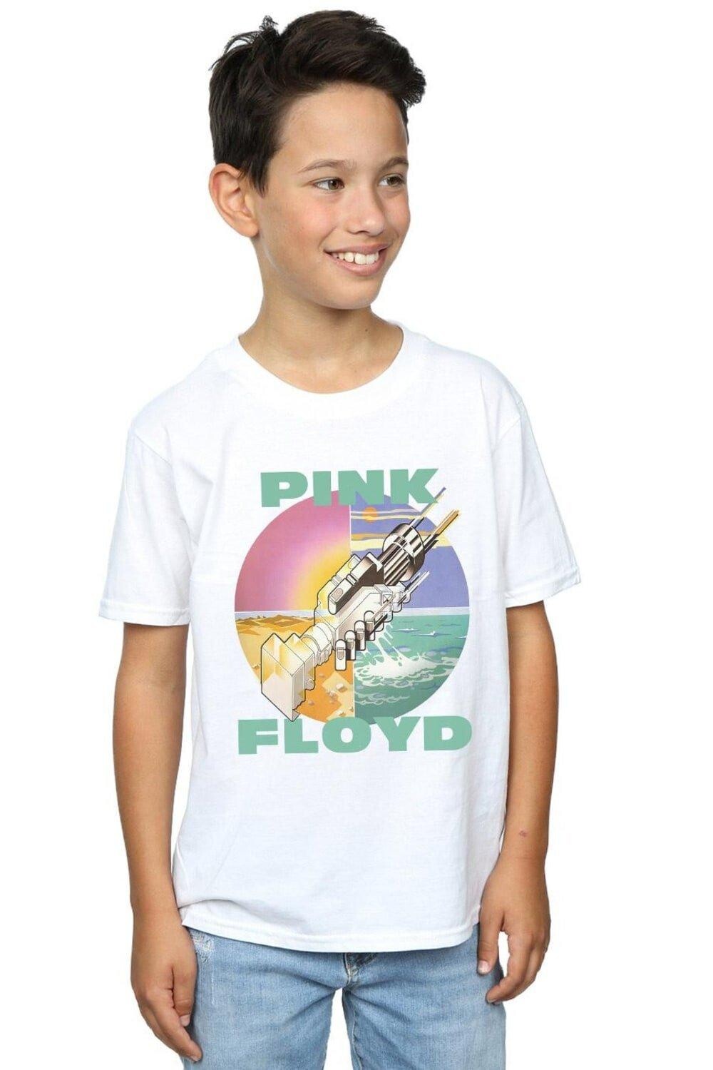 

Футболка «Желаю, чтобы ты был здесь» Pink Floyd, белый