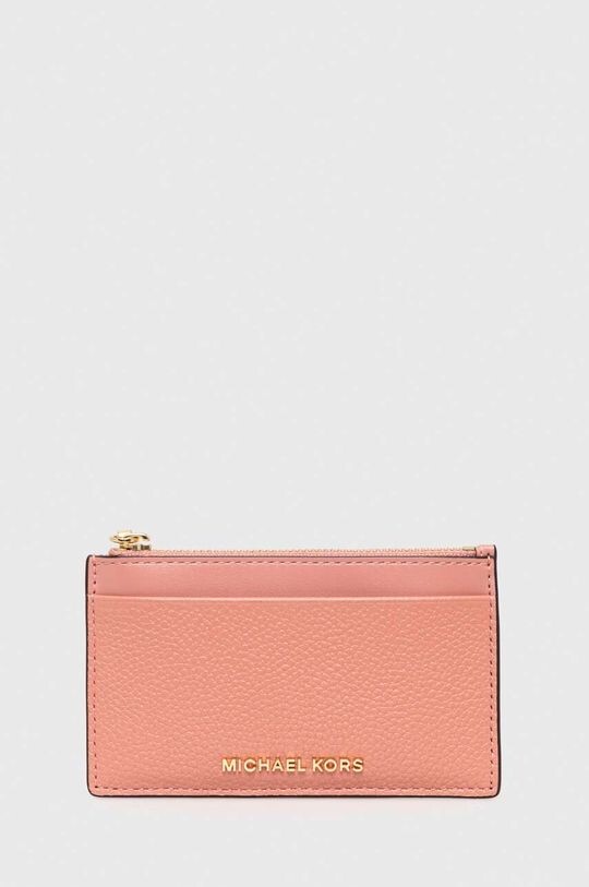 

Кожаный кошелек MICHAEL Michael Kors, розовый