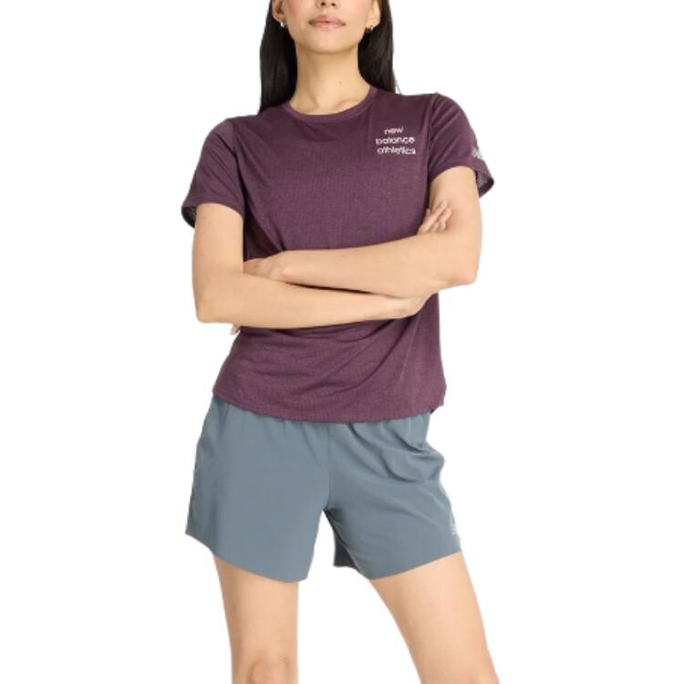 

Футболка женская фиолетовая New Balance