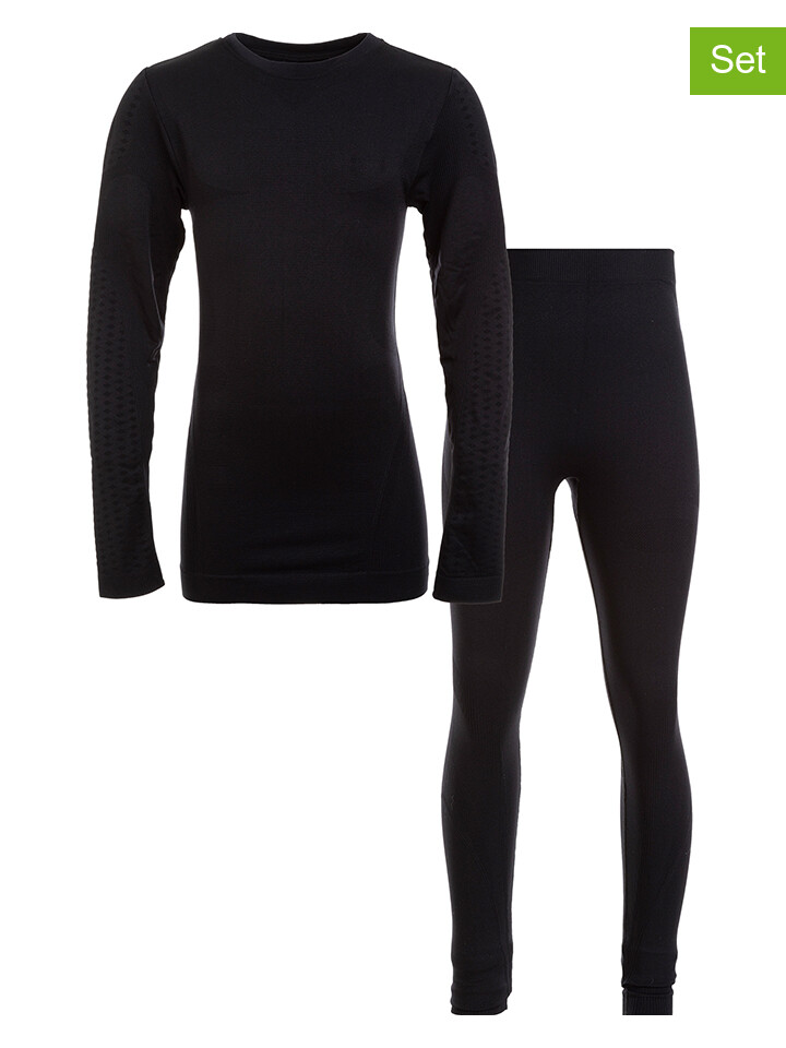 

Спортивная футболка Zigzag 2tlg. Funktionswäscheset Gualala, черный