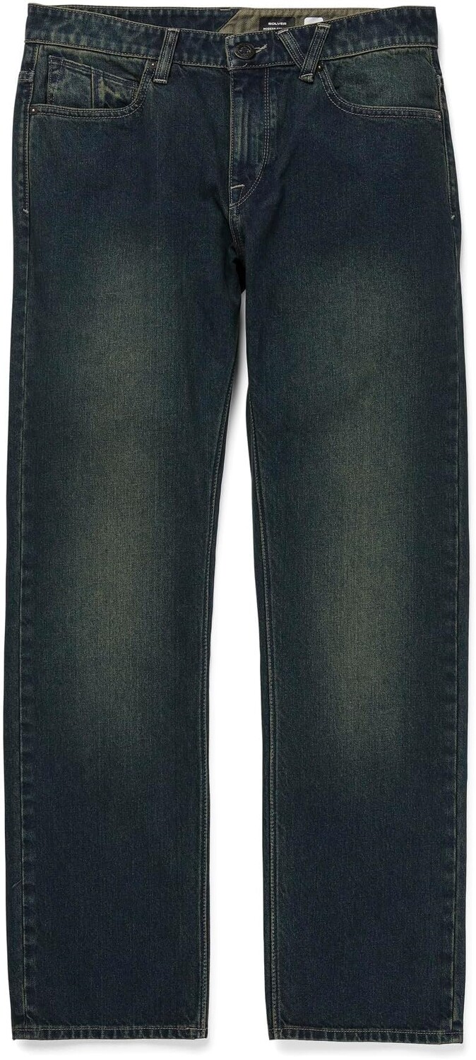 

Джинсы Solver Denim Volcom, цвет Old Blackboard