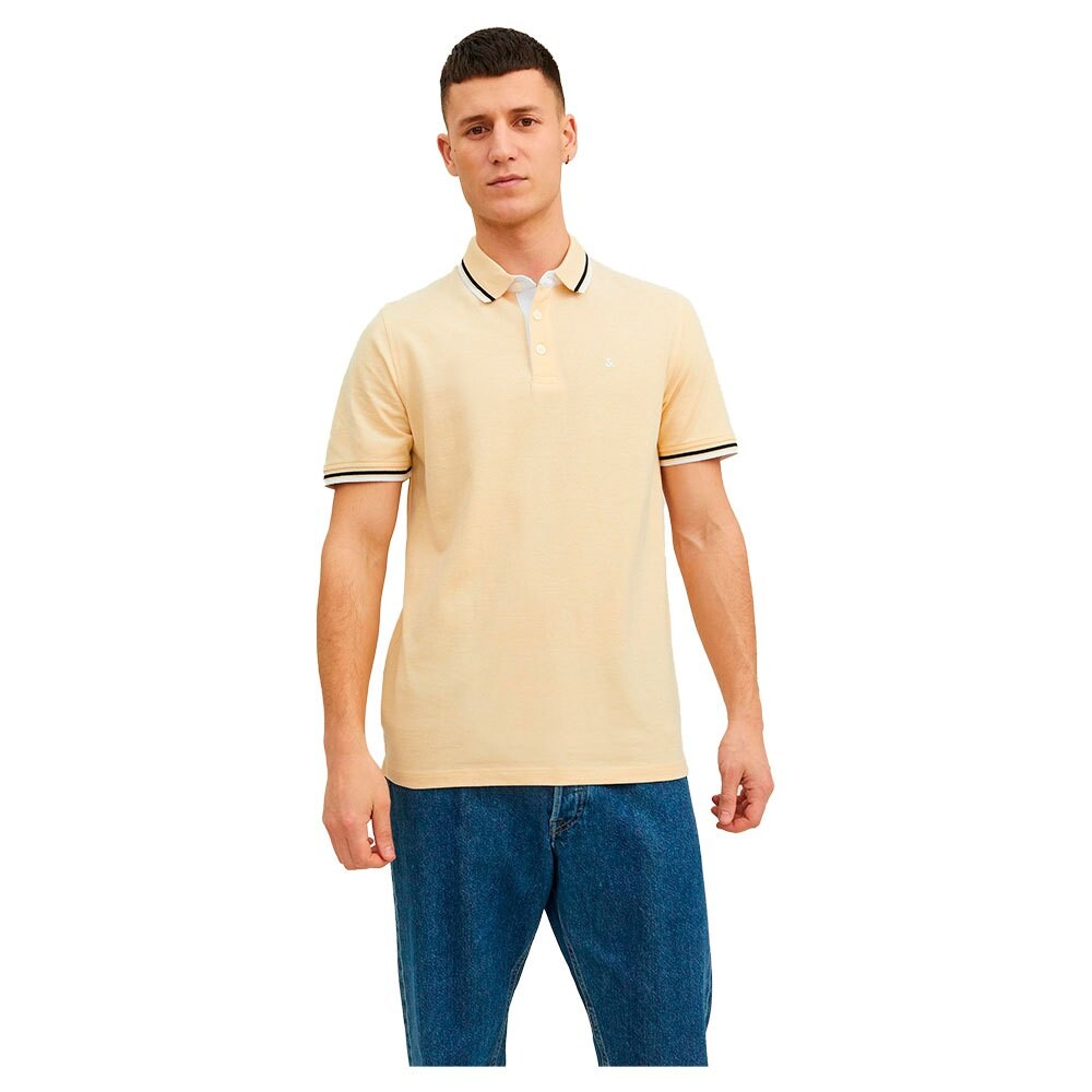 

Поло с коротким рукавом Jack & Jones Epaulos, желтый