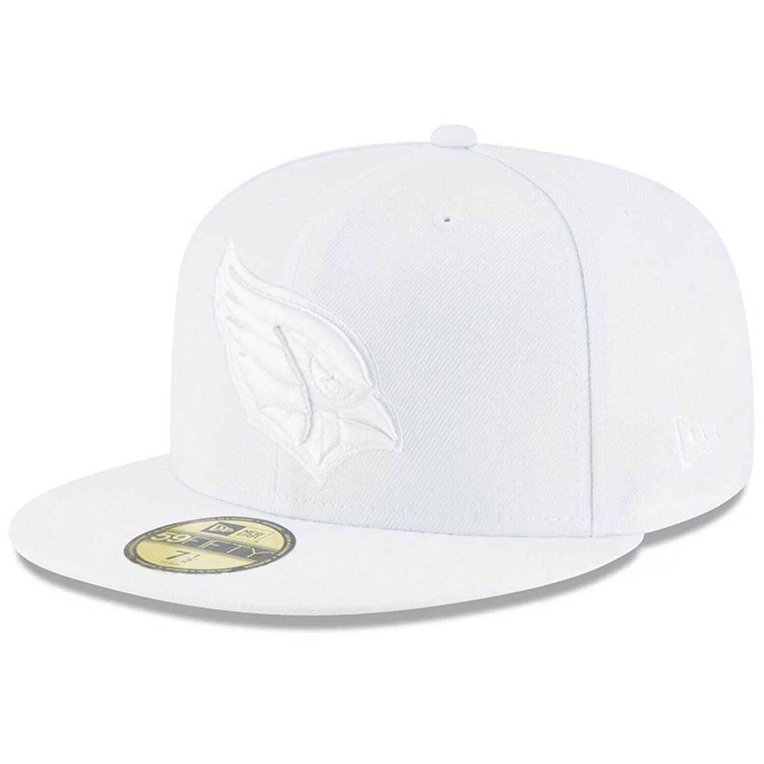 

Мужская приталенная кепка New Era Arizona Cardinals White on White 59FIFTY