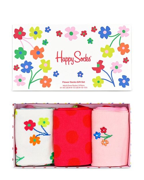 

Подарочный набор носков Flower Crew, упаковка из 3 шт. Happy Socks, цвет Multi