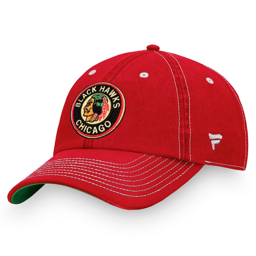 

Бейсболка Fanatics Branded Chicago Blackhawks, красный