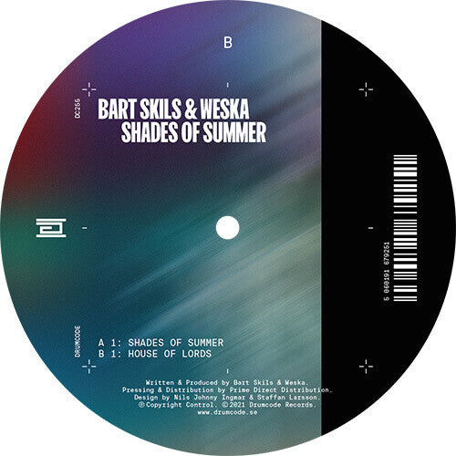 

Сингл 12" Skils, Bart / Weska: Shades Of Summer