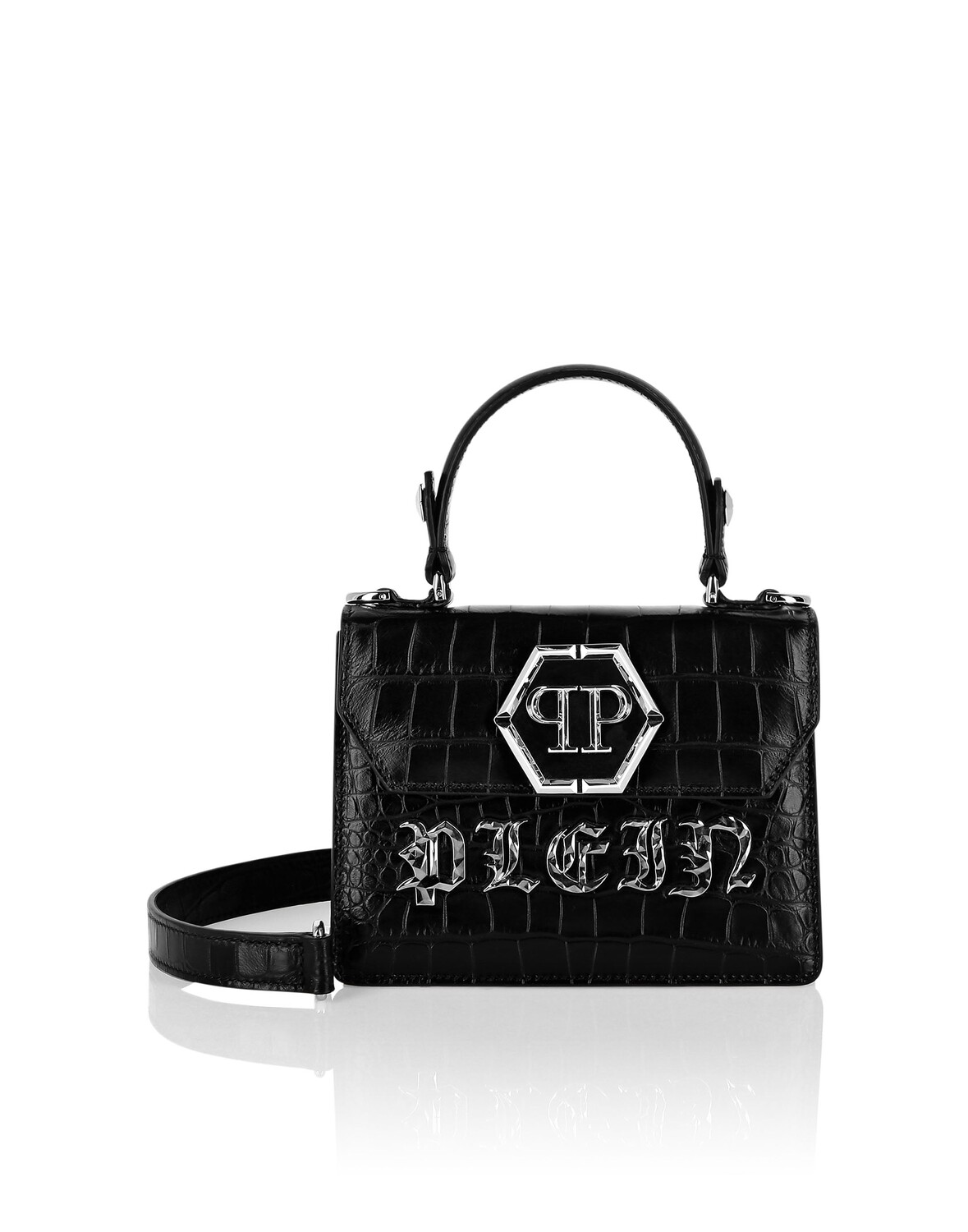 

Маленькая сумочка Superheroine Gothic Plein Philipp Plein, черный
