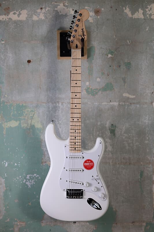 

Электрогитара Squier Sonic Stratocaster HT Electric Guitar - Arctic White