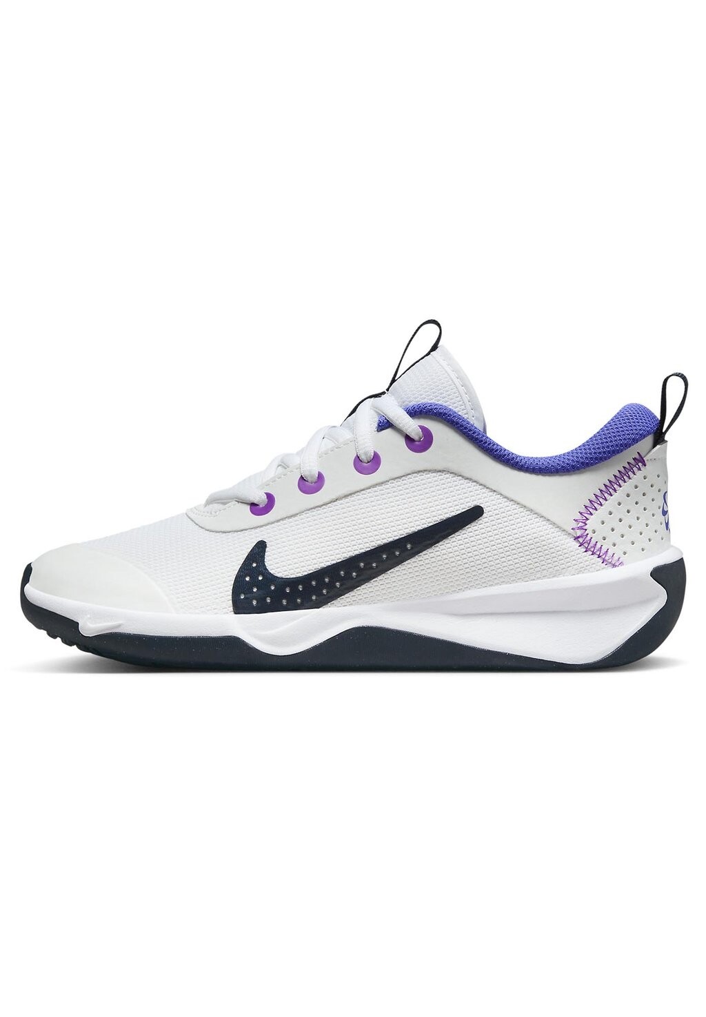 

Кроссовки нейтральные Omni Multi-Court Unisex Nike, цвет white dark obsidian lt ultramarine fuchsia dream