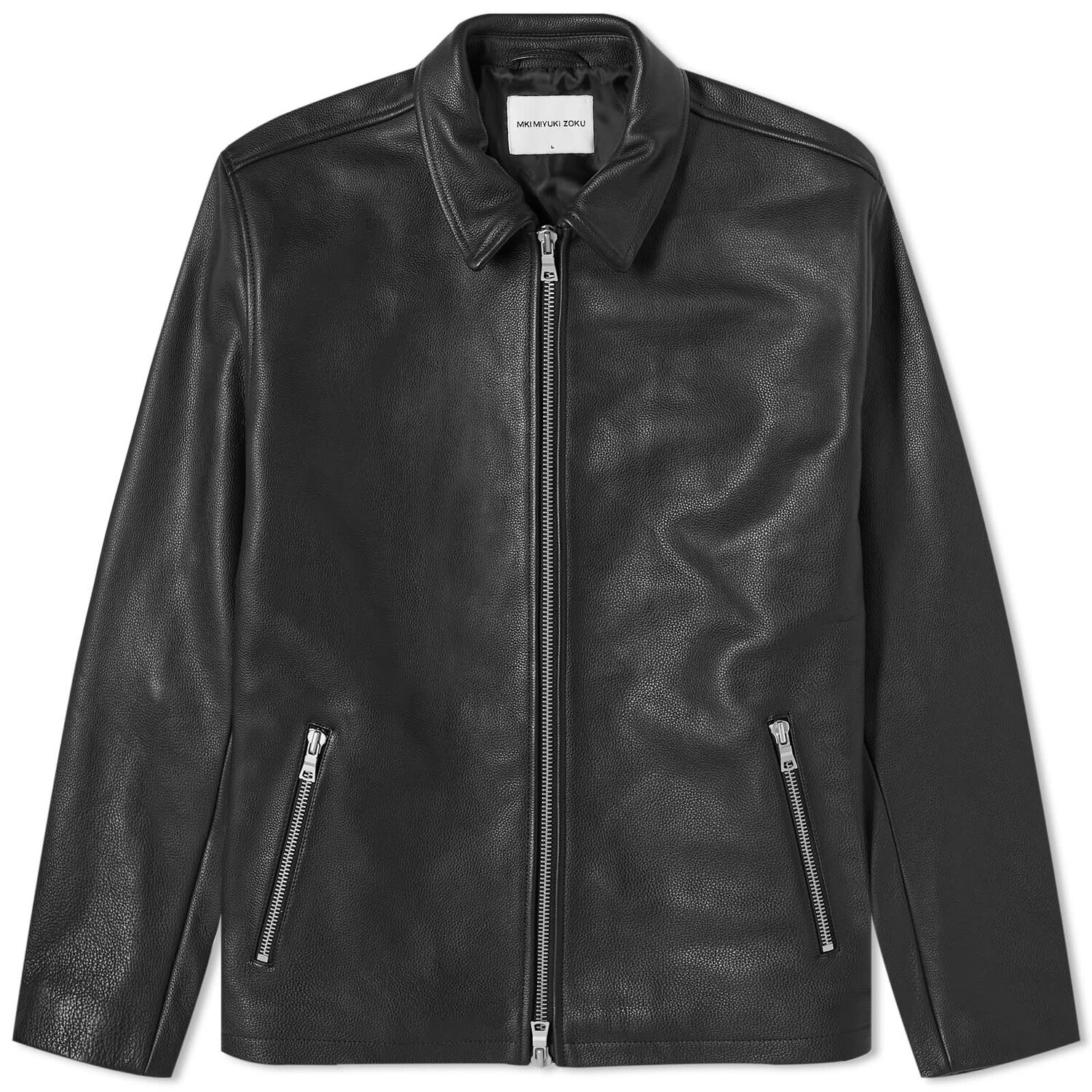 

Куртка Mki Ndm Leather Rider, черный