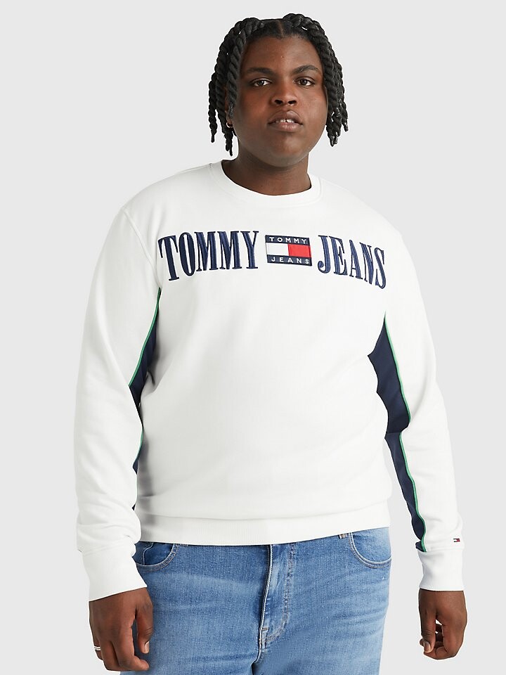 

Толстовка с логотипом Big and Tall Retro Tommy Jeans
