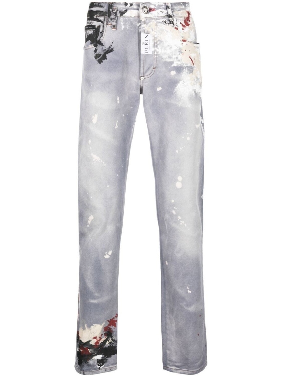 

Philipp Plein прямые джинсы, синий