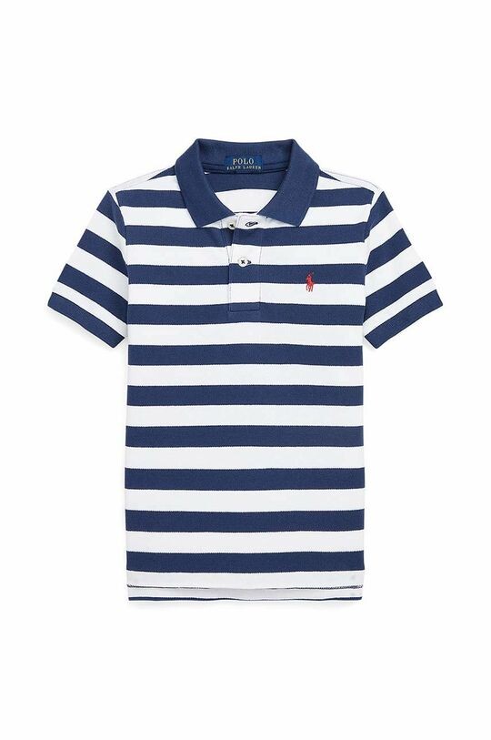 

Детское хлопковое поло Polo Ralph Lauren, темно-синий