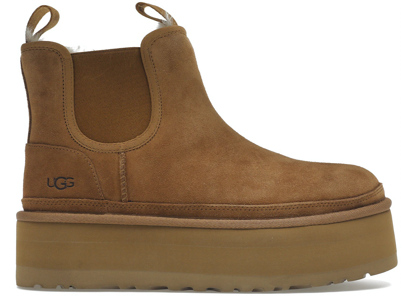 

Челси женские Ugg Neumel на платформе, каштановый